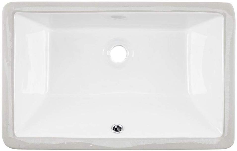 Friho 20.9''x13.6''x7.1'' Modern Sleek Rectangular Undermount Si