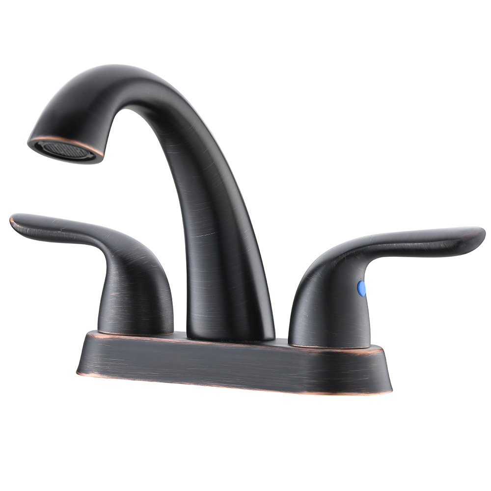 Friho Two Handle Oil Rubbed Bronze Bathroom Faucet
